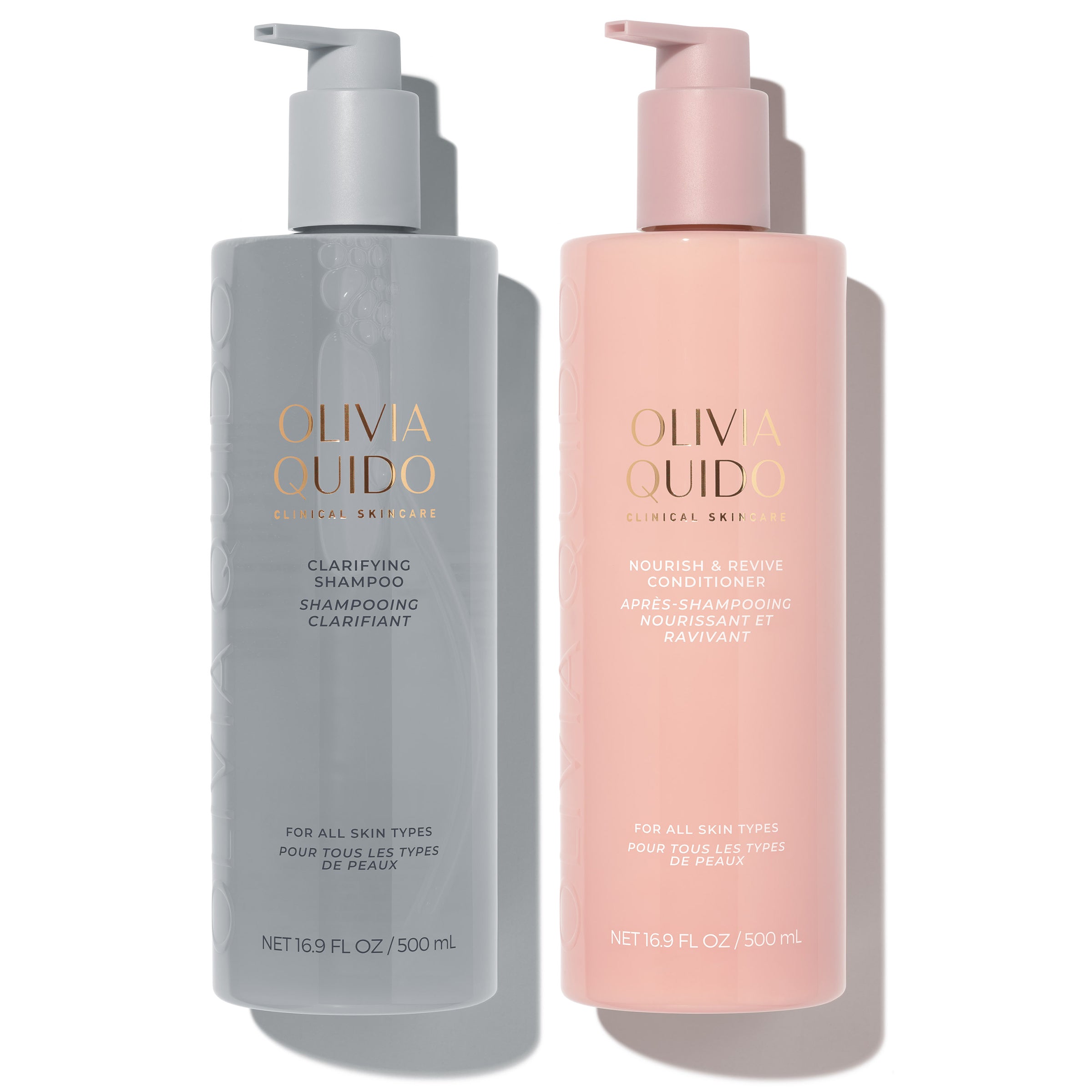 Clarifying Shampoo + Nourish & Revive Conditioner Set – O Skin Med Spa