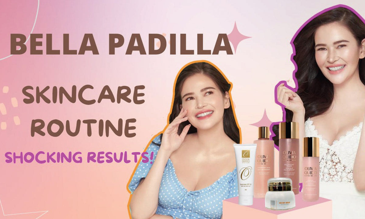 Bella Padilla's skincare routine