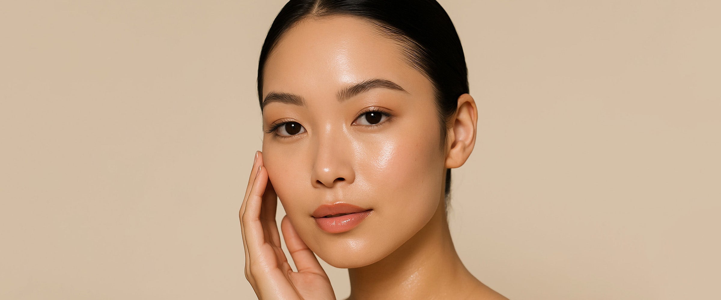 O Skin Med Spa 10 Billion Exosomes Booster Treatment, Woman with Glassy Skin