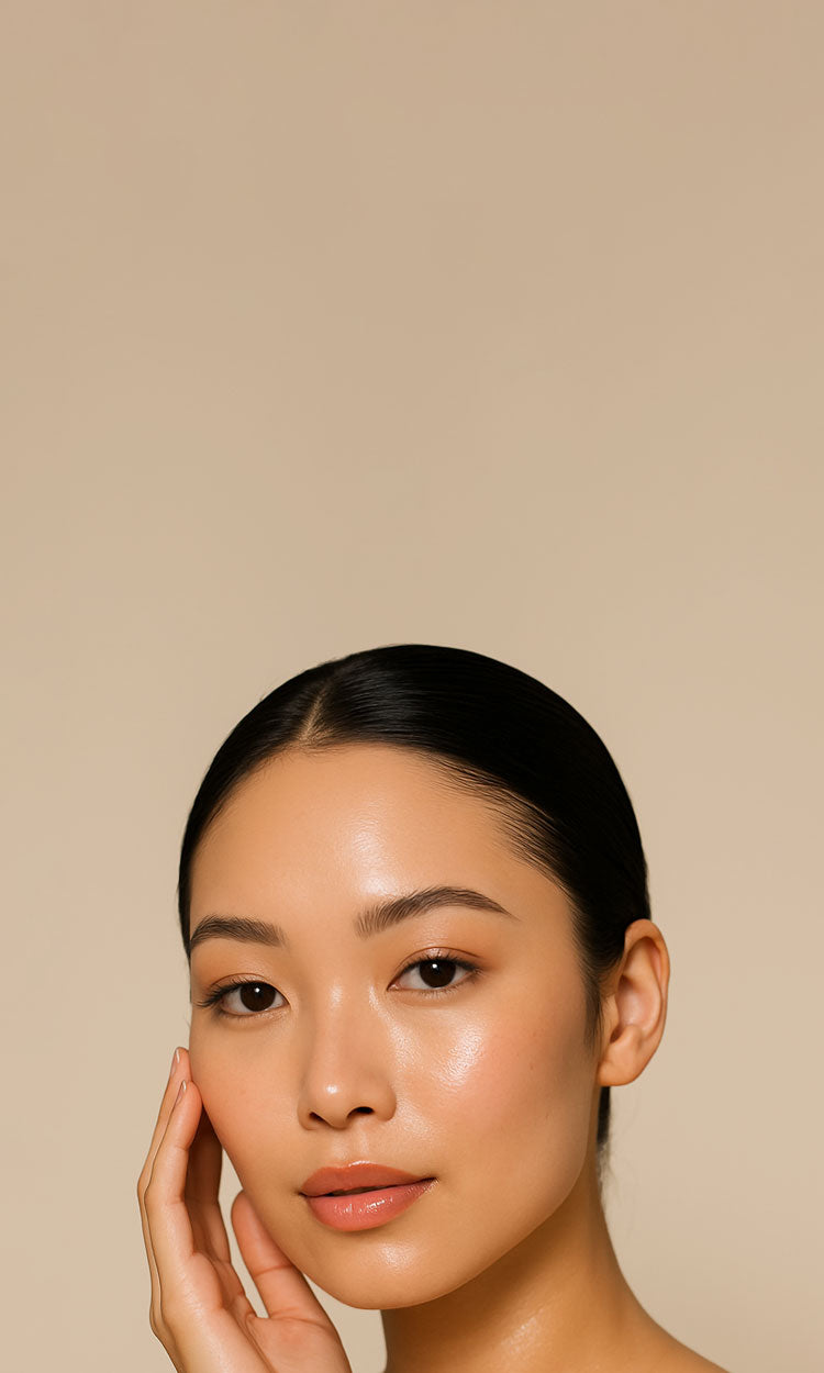 O Skin Med Spa 10 Billion Exosomes Booster Treatment, Woman with Glassy Skin