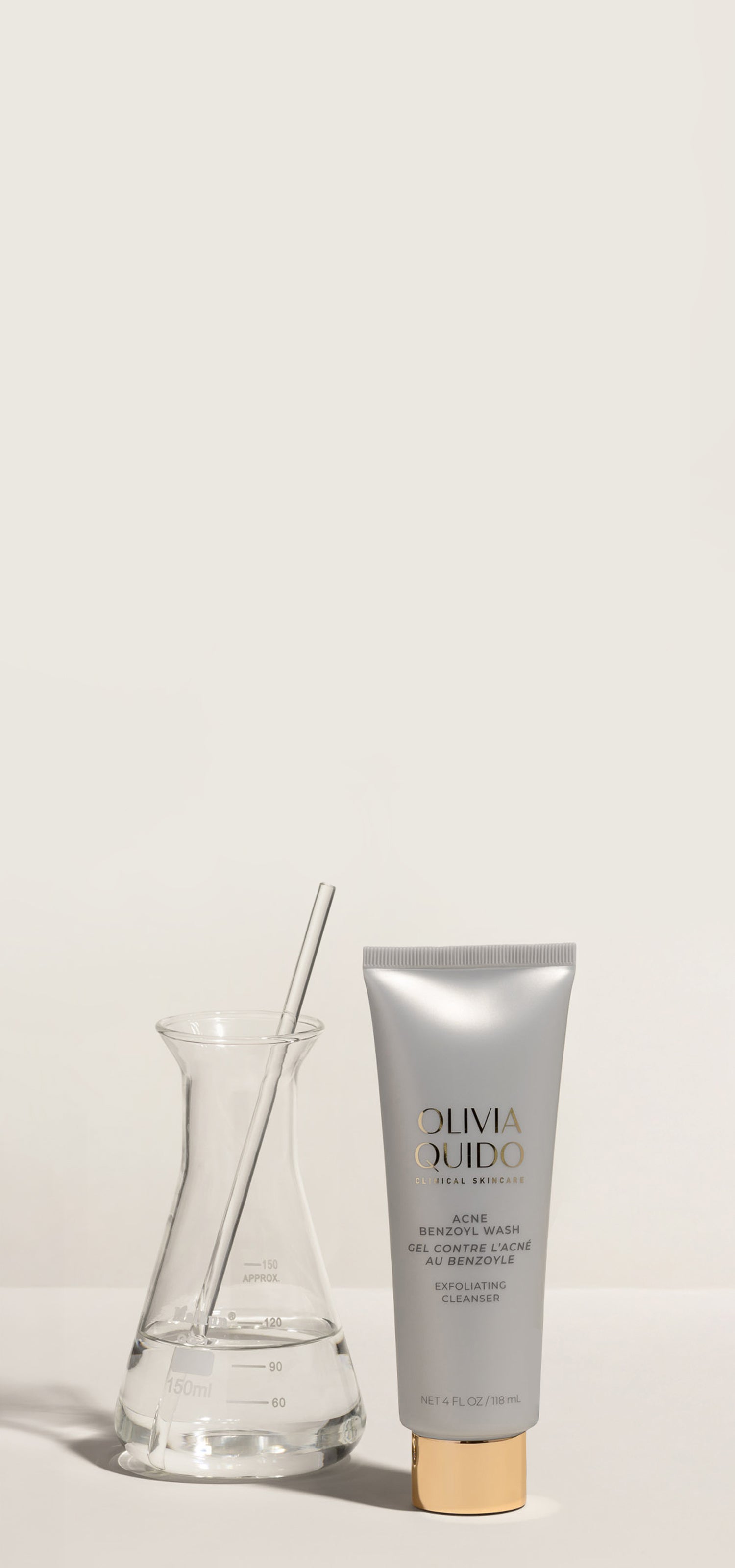 Olivia Quido Skincare Acne Benzoyl Wash Benefits