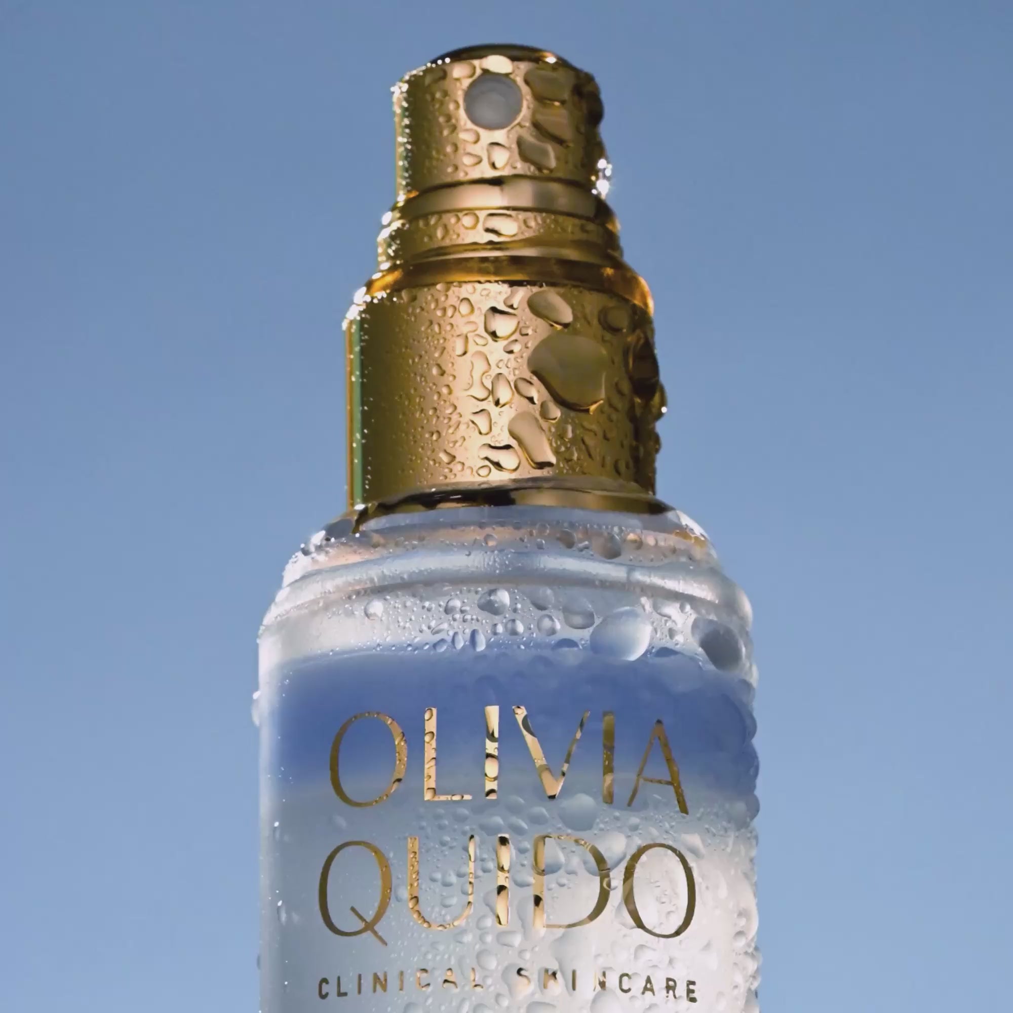 Olivia Quido Skincare Blue Halo Glassy Mist Product Video