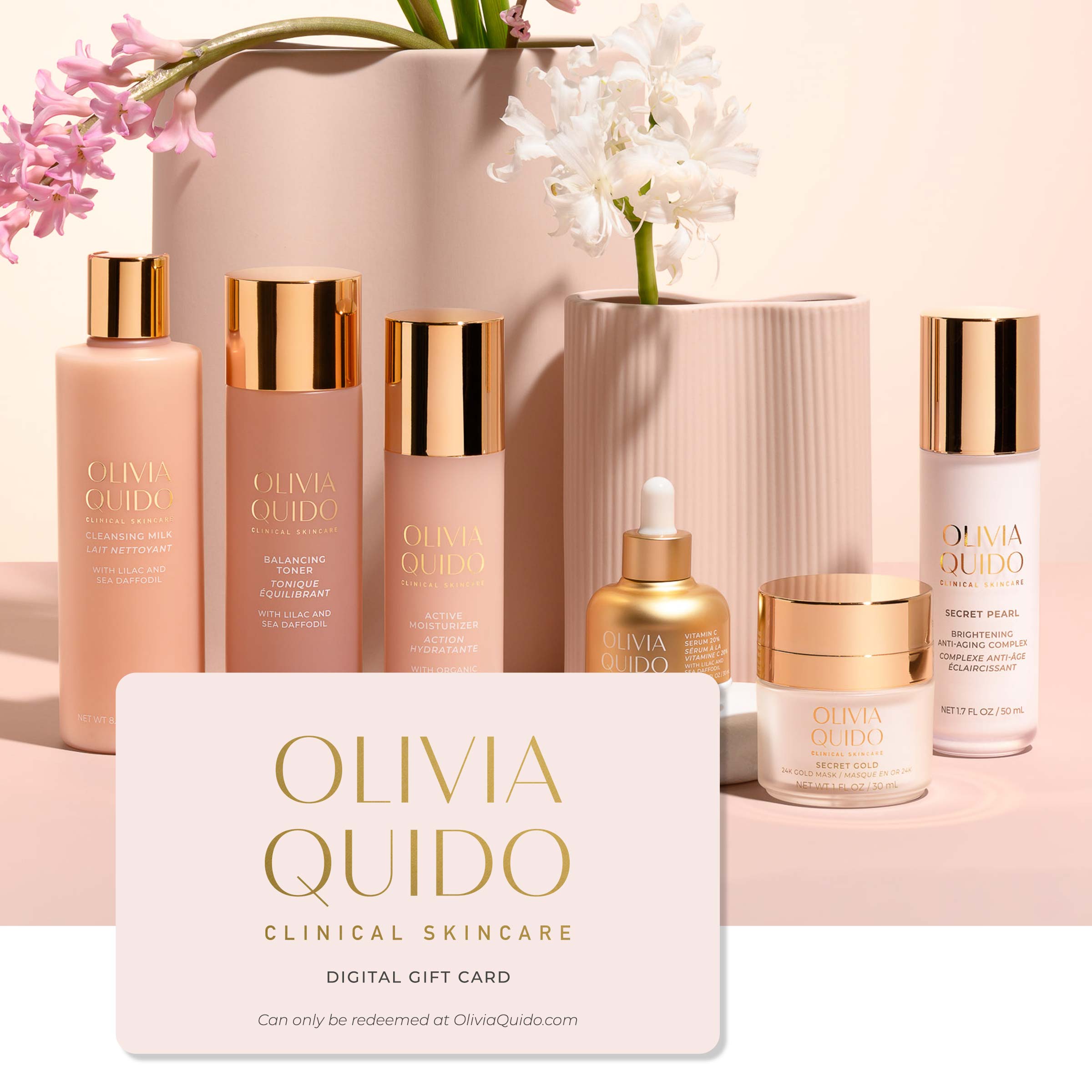 Olivia Quido Digital Skincare Gift Card